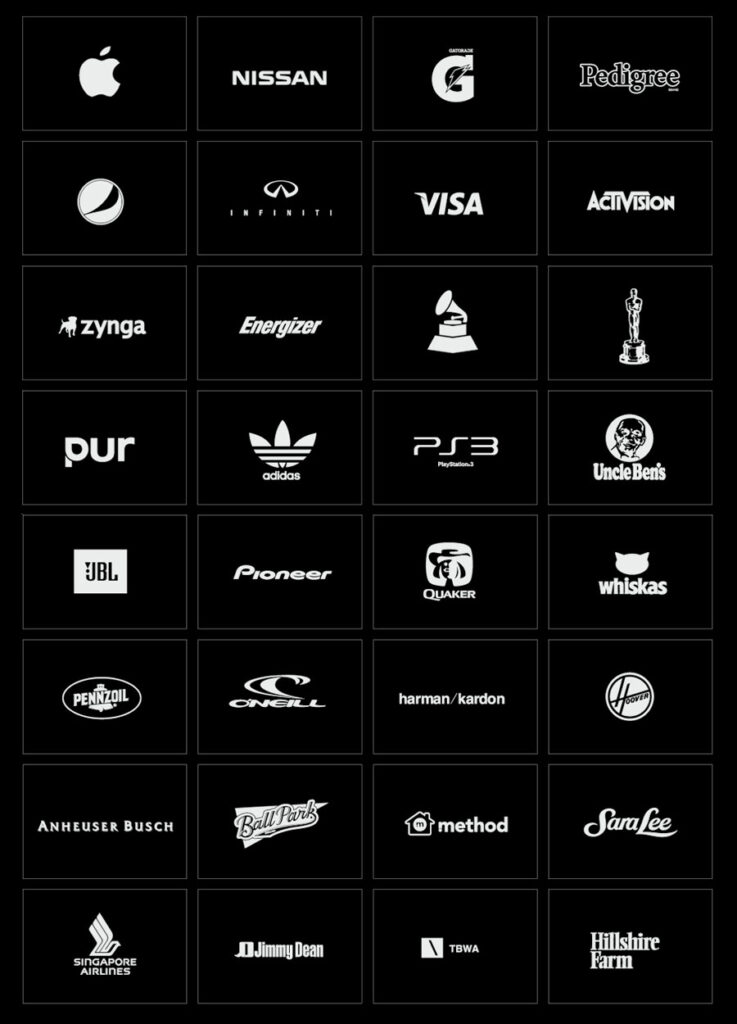Erik Miller Design Brands that have had the pleasure working with.